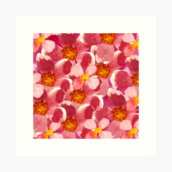 Item preview, Large Floral Print Watercolor Design designed and sold by Oonward2021.