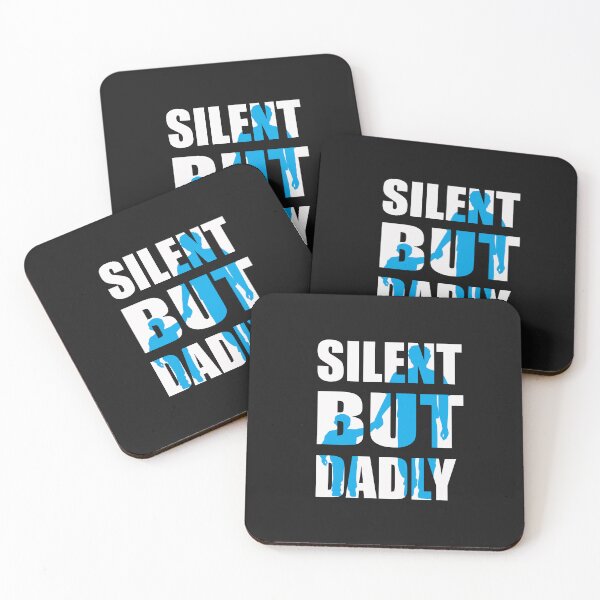 Item preview, Silent But Dadly designed and sold by adeleqo.