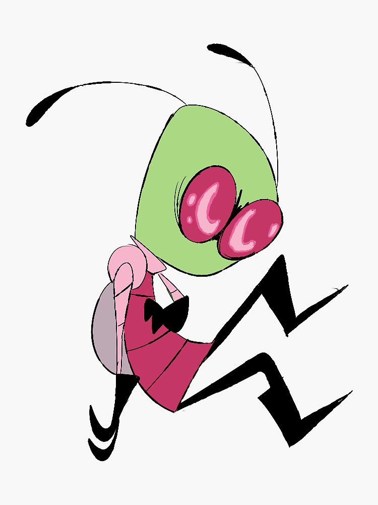 "Zim Sticker 9" Sticker for Sale by talarik | Redbubble