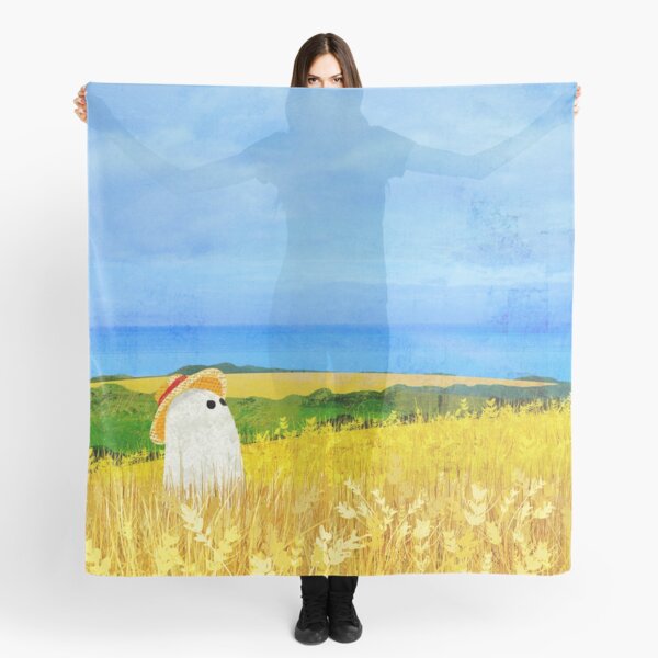 There's a Ghost in the Wheat Field Scarf