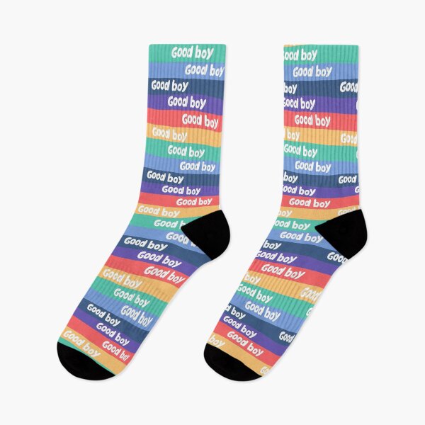 Item preview, Good boy rainbow pattern designed and sold by kostolom3000.