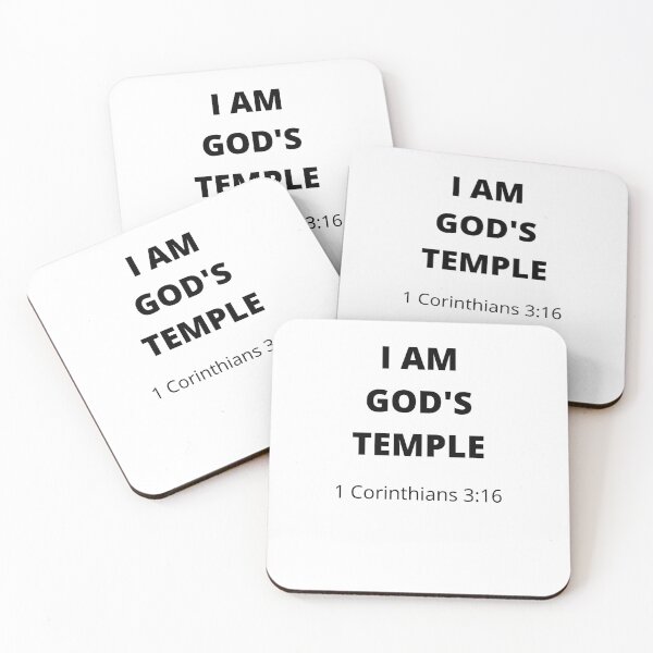 Item preview, Temple, Blessed, Adoption, Forgiven, Bible verse, Bible, Verse, Christian, Jesus, God, Faith, Christianity, Religion, Lord, Motivational, cute, Grace, Quotes. Christian quotes. designed and sold by Isheshop.