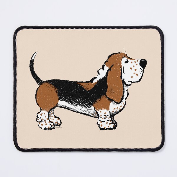 Item preview, Distinguished Basset Profile designed and sold by Christine Philbrick.