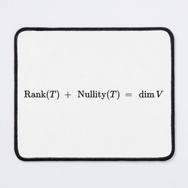 Item preview, Rank nullity theorem of linear algebra designed and sold by NoetherSym.