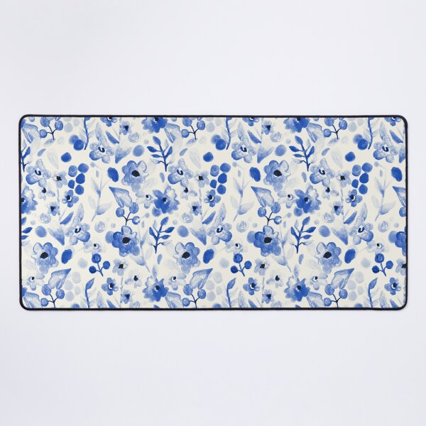 Item preview, Blue China - Watercolor Floral designed and sold by Tangerine-Tane.