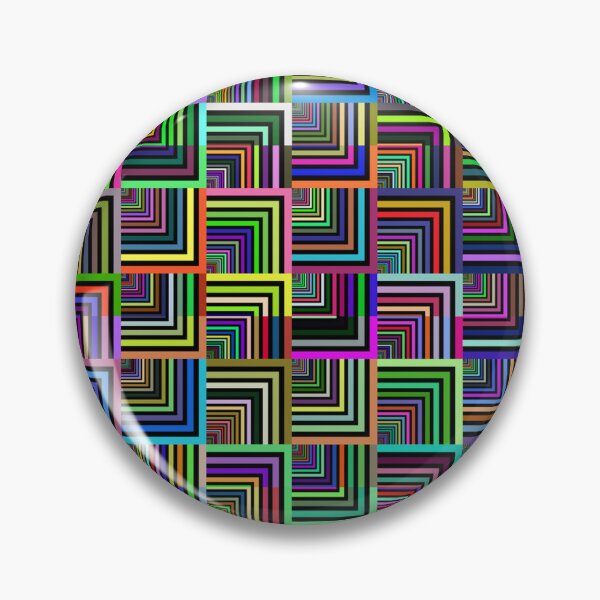 Item preview, Psychedelic squares designed and sold by Zip-Zup.