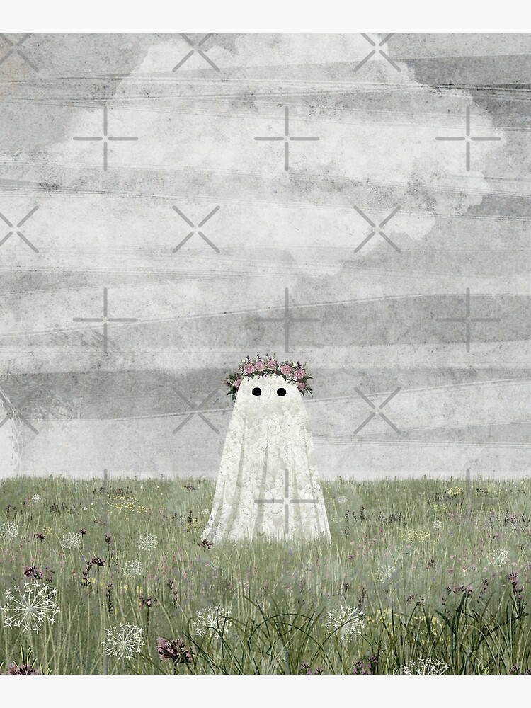 There's A Ghost in The Meadow Summer by katherineblower