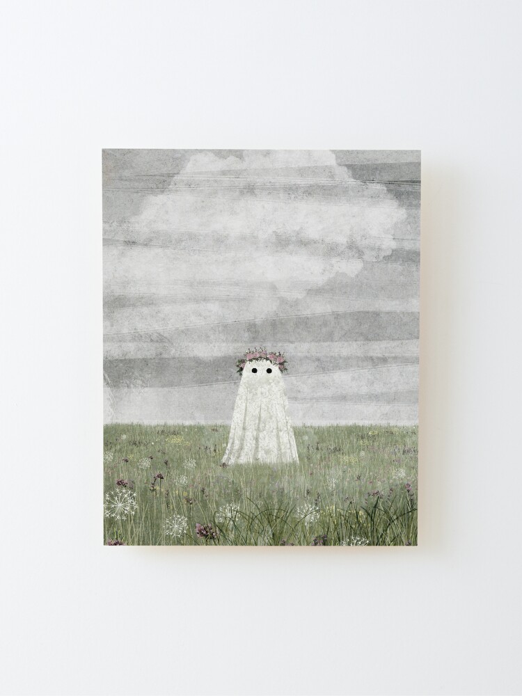 Alternate view of There's A Ghost in The Meadow Summer Mounted Print