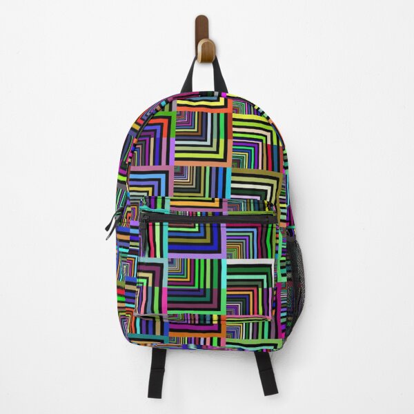 Item preview, Psychedelic squares designed and sold by Zip-Zup.