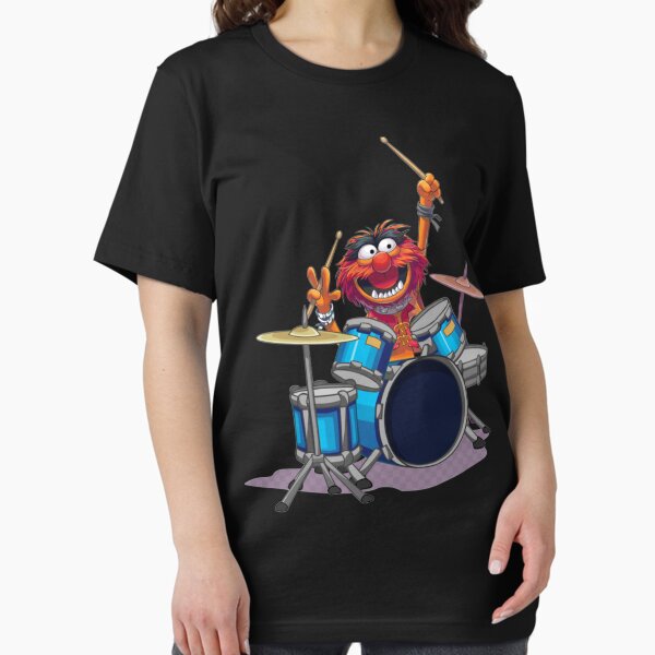 Vista previa del artículo con la obra «Animal Drummer The Muppets Show Camiseta clásica», diseñado y vendido por OlgMichel.