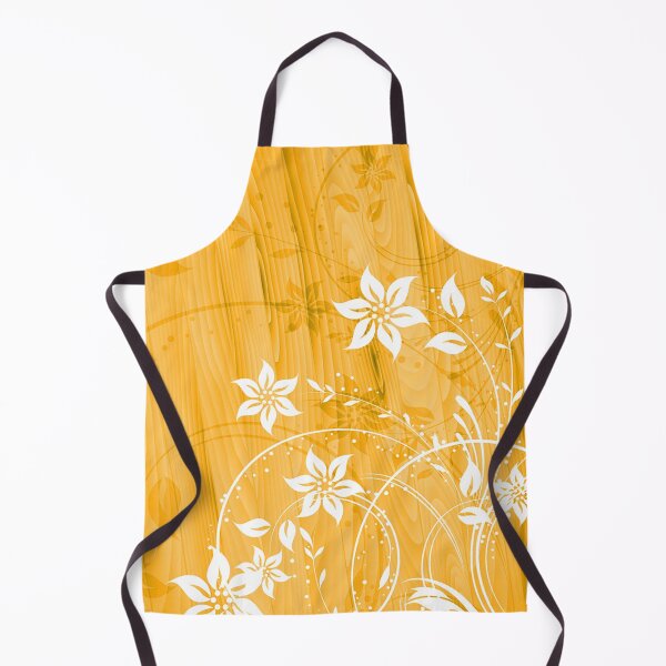 Item preview, Elegant Floral Art - White Yellow designed and sold by Tshirtstory.