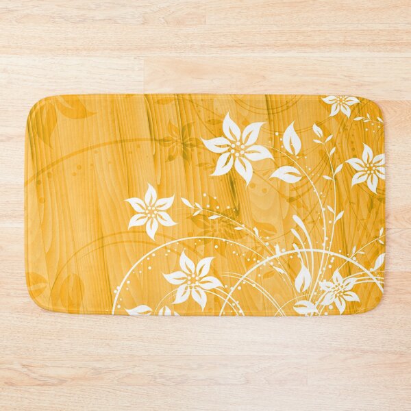 Item preview, Elegant Floral Art - White Yellow  designed and sold by Tshirtstory.