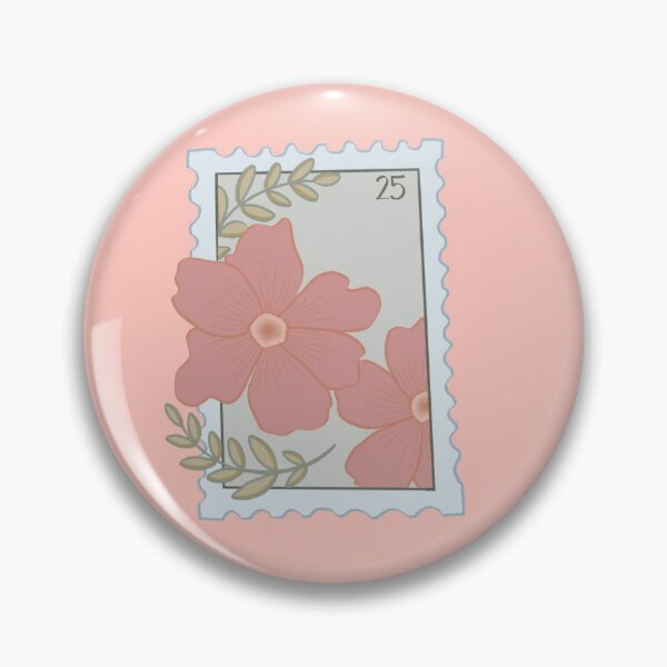 Item preview, Vintage Flower Stamp designed and sold by Maggie  He.
