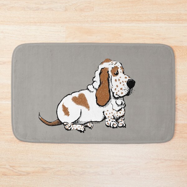 Item preview, Thoughtful Basset designed and sold by Christine Philbrick.