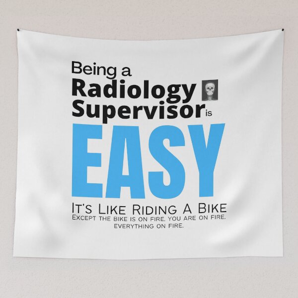 Item preview, Being A Radiology Supervisor Is Easy It's Like Riding A Bike designed and sold by diip.