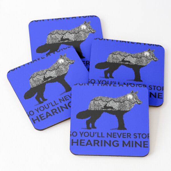 Item preview, Animals don&x27;t have a voice so you&x27;ll never stop hearing mine Essential T-Shirt designed and sold by OlgMichel.