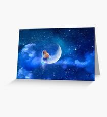 Moonfox Greeting Card