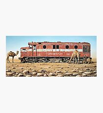 Remnants of the Old Ghan Line Photographic Print