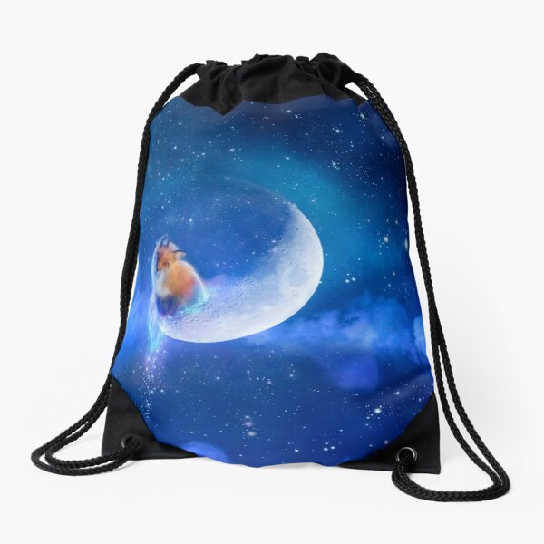 Moonfox Drawstring Bag