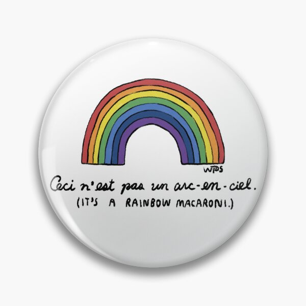 Item preview, Deconstruction of Magritte designed and sold by WhenPigsSwim.
