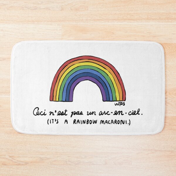 Item preview, Deconstruction of Magritte designed and sold by WhenPigsSwim.