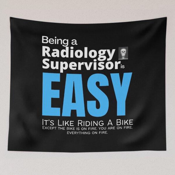 Item preview, Being A Radiology Supervisor Is Easy It's Like Riding A Bike designed and sold by diip.