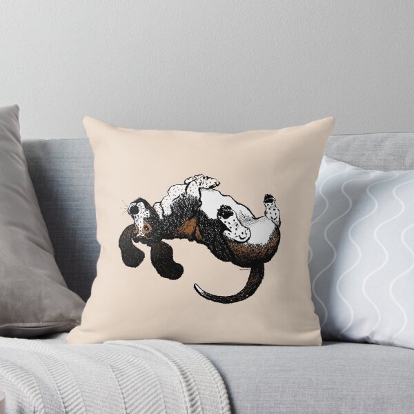 Item preview, Belly-up Basset designed and sold by Christine Philbrick.