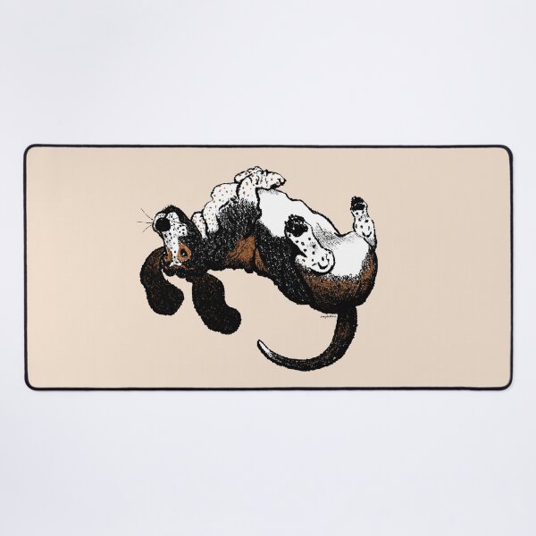 Item preview, Belly-up Basset designed and sold by Christine Philbrick.