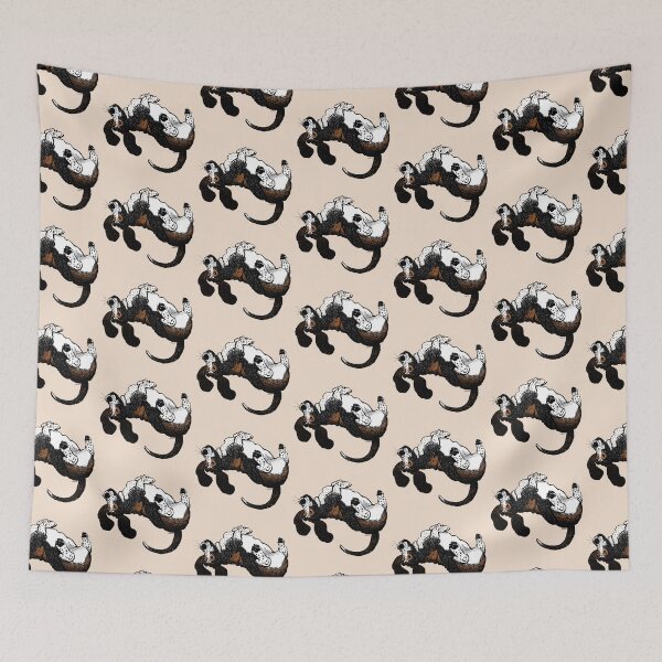 Item preview, Belly-up Basset designed and sold by Christine Philbrick.