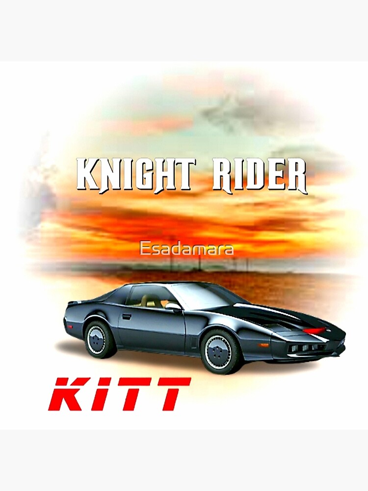 K2000 knight rider Poster by Esadamara
