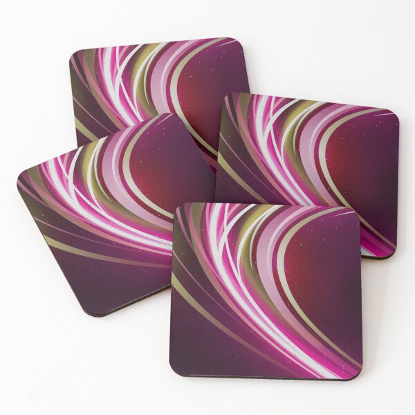 Item preview, Abstract Strips Art pink designed and sold by Tshirtstory.