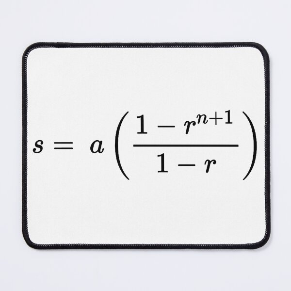 Item preview, geometric sum formula designed and sold by NoetherSym.