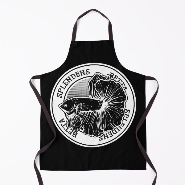 Item preview, Betta Splendens Tattoo Style Siamese Fighter Fish designed and sold by JRRTs.