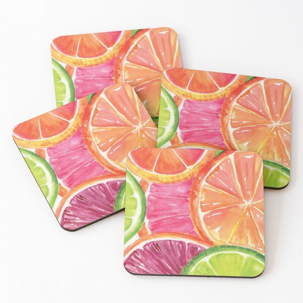 Item preview, Lemon orange pattern- Pattern,Painting,Design, Illustration designed and sold by Vaccine159.