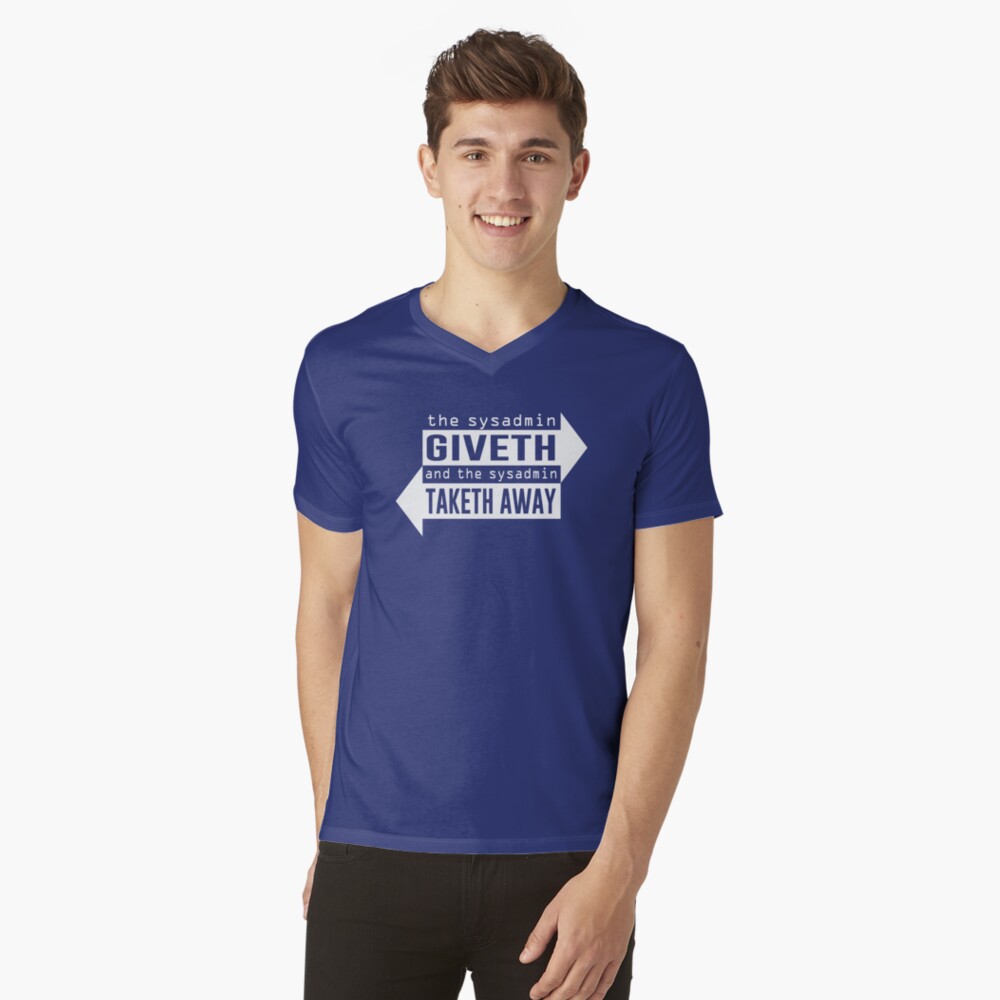 Item preview, V-Neck T-Shirt designed and sold by TheShirtYurt.