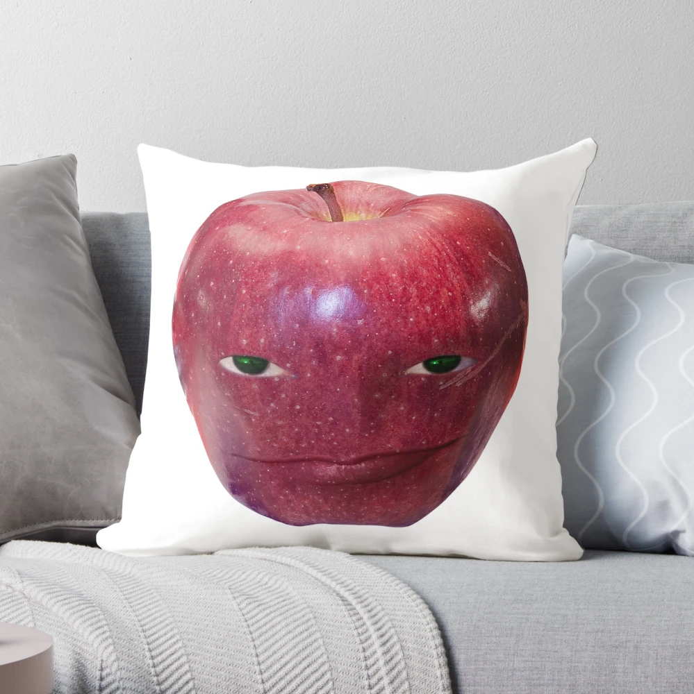 wapple / Apple With A Face Tote Bag for Sale by Borg219467