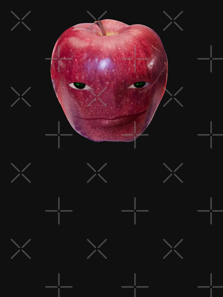 wapple / Apple With A Face Tote Bag for Sale by Borg219467