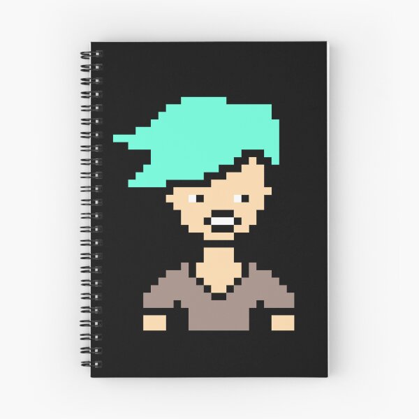 Item preview, handsome pixel art character colorful funny designed and sold by therkmr.