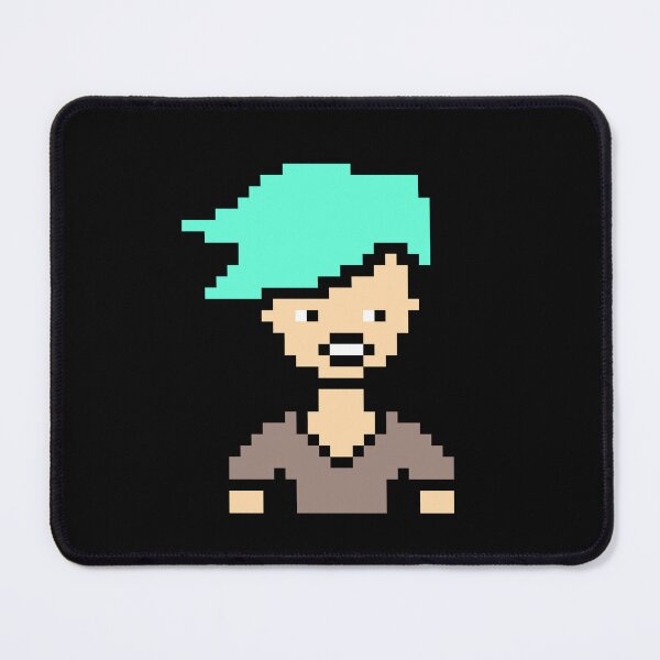 Item preview, handsome pixel art character colorful funny designed and sold by therkmr.