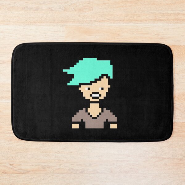 Item preview, handsome pixel art character colorful funny designed and sold by therkmr.