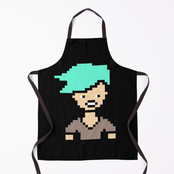 Item preview, handsome pixel art character colorful funny designed and sold by therkmr.