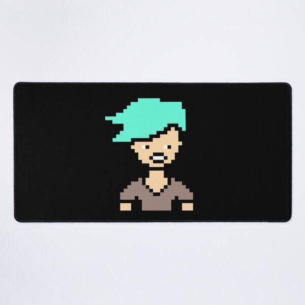 Item preview, handsome pixel art character colorful funny designed and sold by therkmr.