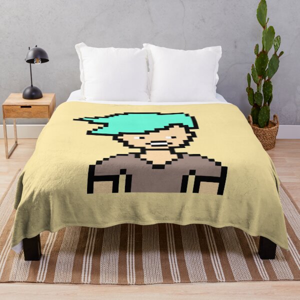 Item preview, handsome pixel art character colorful funny designed and sold by therkmr.