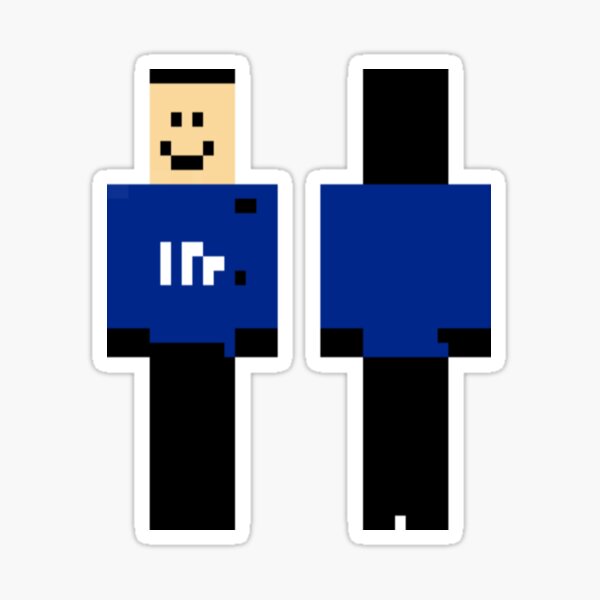 sapnap minecraft skin Sticker for Sale by Digiartz