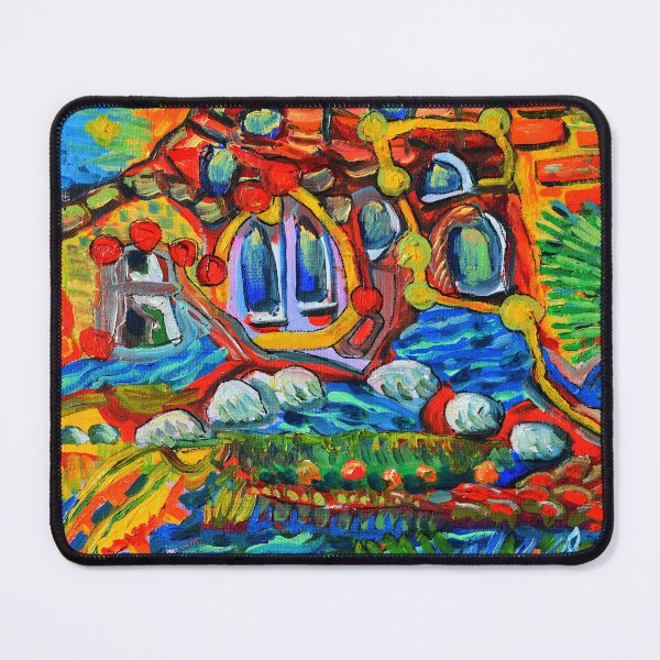 Item preview, Oil Painting -  Neon Fable 12" x 12" designed and sold by Igor Pozdnyakov.