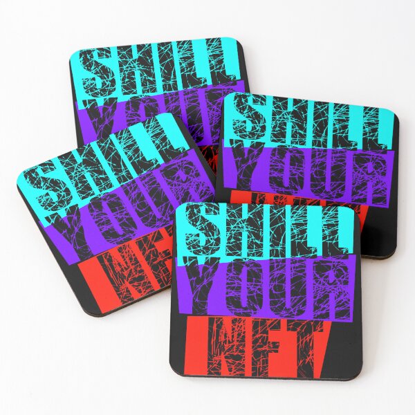 Item preview, shill your nft blue violet red designed and sold by frankuffmann.