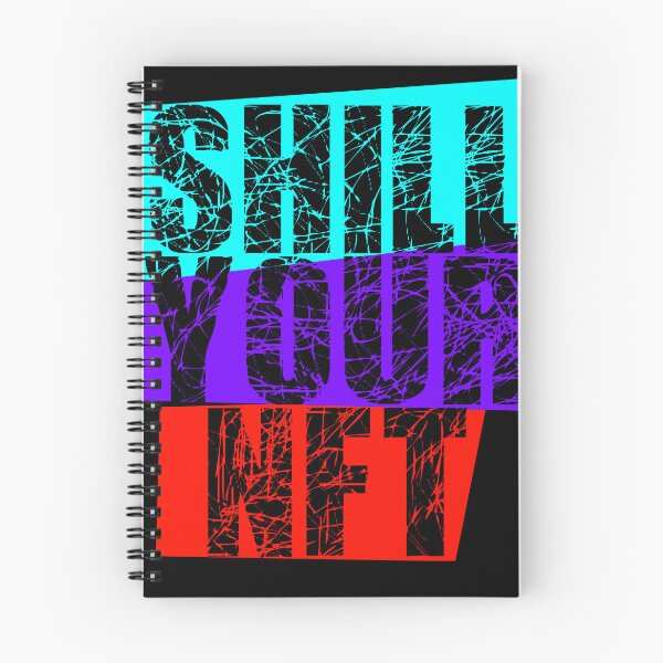 Item preview, shill your nft blue violet red designed and sold by frankuffmann.