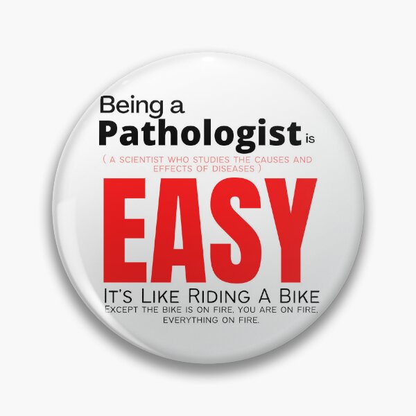 Item preview, Being A Pathologist Is Easy It's Like Riding A Bike designed and sold by diip.