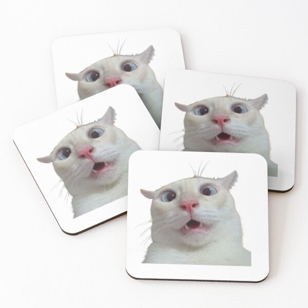 Item preview, Funny stunned cat designed and sold by Puchi Evans.