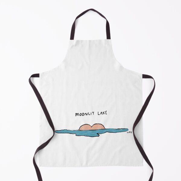 Item preview, Moonlit Lake (Limited time sale) designed and sold by WhenPigsSwim.
